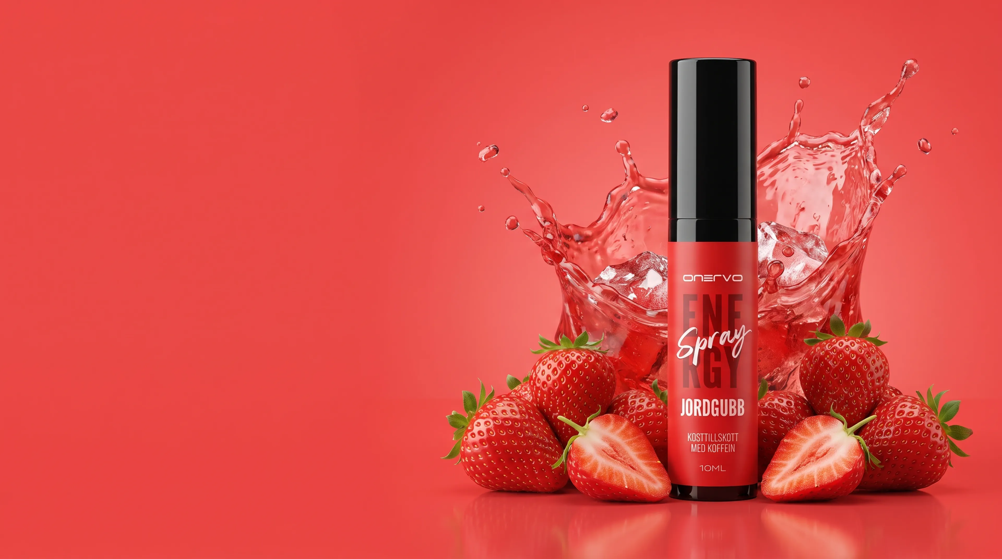 Onervo Energy Spray Truskawka z truskawkami